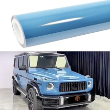 12x60 Ultra Gloss Pet Liner China Blue Car Vinyl Wrap Air Release 1ft X 5ft 12x60 Ultra Gloss Pet Liner China Blue Car Vinyl Wrap Air Release 1ft X 5ft