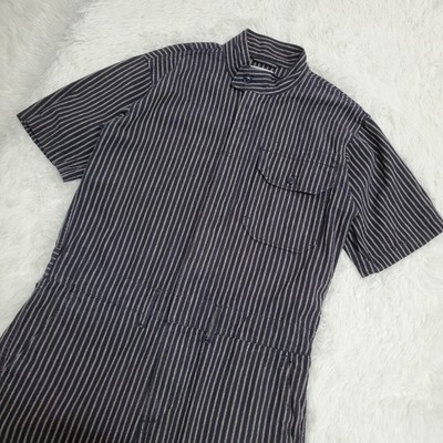 Mens Engineered Garments Rare Engineered Garments Short Sleeve Stripe All in One