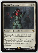 Bastion Protector 233 Commander: FINAL FANTASY Magic: The Gathering NM
