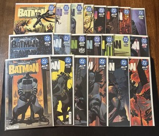 ABSOLUTE BATMAN Complete Run 1 19 Annual & ArkM All 1st Prints Cover As!