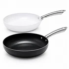 Frying Pan non stick for induction hob 24cm Gas Electric Ceramic Coated