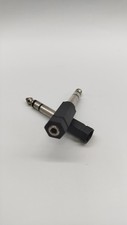 2 pcs Adapter from 6.35 mm 1/4 inch stereo plug to Mini Jack 3.5 mm socket