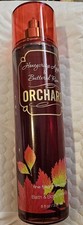 NEW BATH  BODY WORKS HONEYCRISP APPLE  BUTTERED RUM ORCHARD BODY MIST 8 OZ