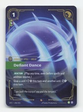 Defiant Dance #196 Prices | Riftbound Spiritforged