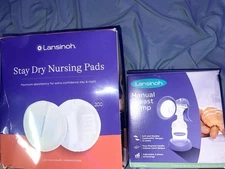 Breast Pump And Breast Pads