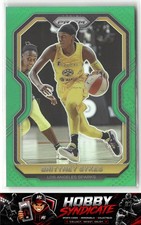 2021 Panini Prizm WNBA #68 Brittney Sykes Prizms Green Ice