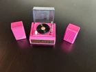 Barbie 1987 Wind Up Record Player and 2 Speakers Action Accents WORKS Vintage