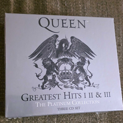 Queen Greatest Hits I II & III Platinum Collection 3CD Box Set Hollywood 2011