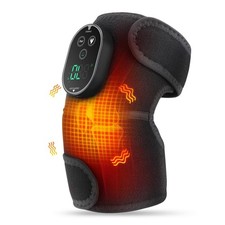 Cordless Heated Knee Massager with Vibration, FSA Eligible HSA, Heated Knee B...