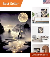 Diamond Painting Kits for Adults Beginners,Moon Diamond Art Kits for Adults,5...
