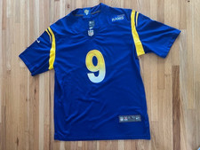 Los Angeles Rams Matthew Stafford Nike Vapor Limited Jersey Size Large