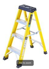 TB Davies 4 Tread INSUL8-S Fibreglass Professional Swingback Step Ladder