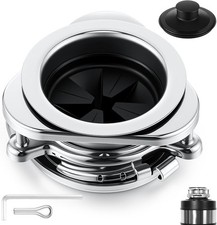 Garbage Disposal Flange, 3 Bolt Mount Stainless Steel Kitchen Sink Flange Kit