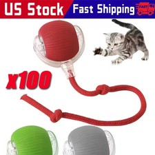 Automatic Rolling Ball Smart Cat Dog Toy Electric Pet Self-moving Kitten Lot