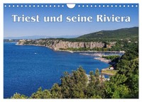 "Calendar 2027 · US Version · Trieste And Its Riviera (Wall Calendar 2027 12\" × 8"
