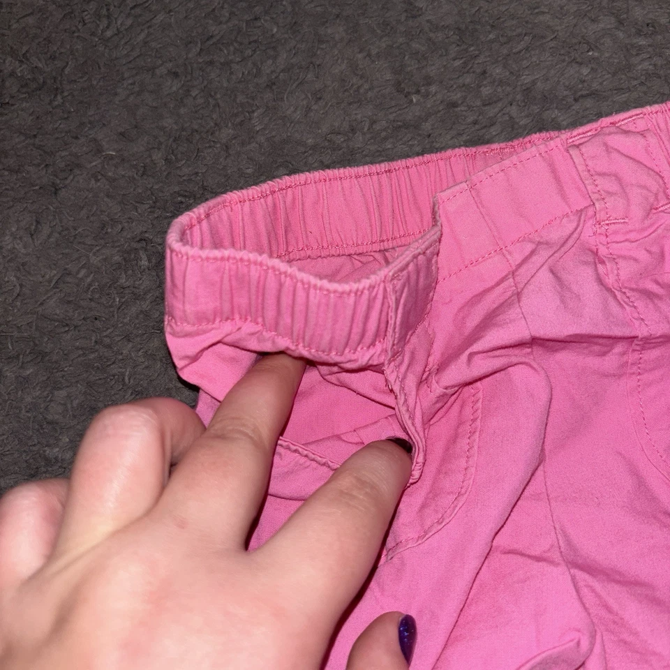 L.L Bean 6-12 месяцев девочек розовый хаки как брюки. Новое состояние товара без бирок - Изображение 3 из 4