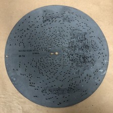 11" Regina Music Box Disc Record, Morning Papers Waltz - Strauss ,  #2014