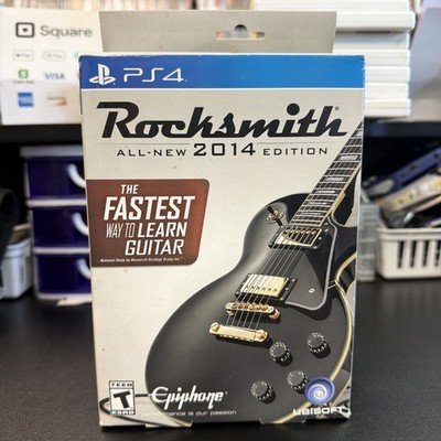 Rocksmith 2014 Edition PlayStation 4, Real Tone Cable Bundle Brand New Sealed