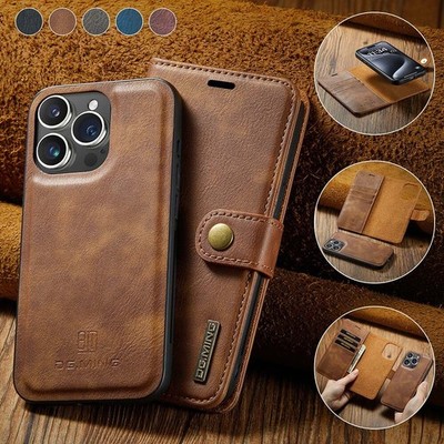 Magnet PU Leder Wallet Handy Tasche Schutz Hülle Bumper Cover Case für iPhone