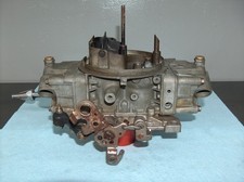 Holley 650 Cfm Double Pumper 4 Barrel Carburetor 4777-3 Carb Wchoke Wline Used