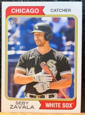 2023 Topps Heritage High Number - Seby Zavala #596