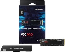 NEW Samsung 990 PRO 2TB NVMe PCIe 4.0 M.2 2280 Internal SSD MZ-V9P2T0 Warranty