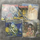 IRON MAIDEN VINYL LP LOT Of 5- Piece of Mind, Number of the Beast, Powerslave…