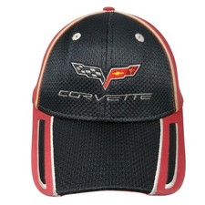 Corvette Strapback Baseball Cap Multicolor One Size Adjustable Embroidered