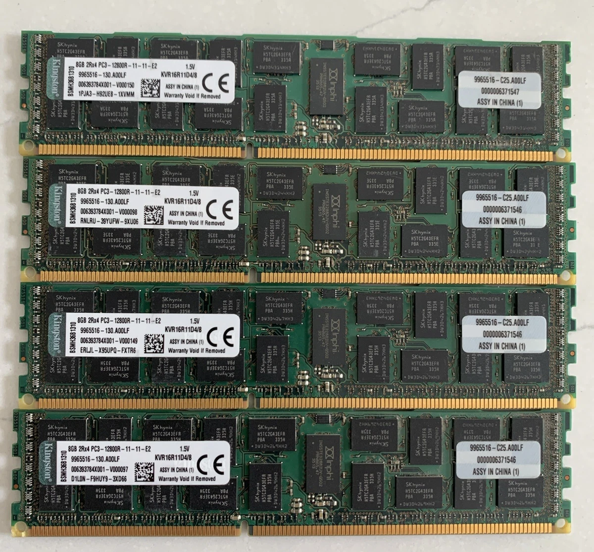 512GB DDR3 Server Memory Kit – 16x32GB PC3-8500R 4Rx4 ECC Registered DIMM, For Dell PowerEdge R720/R720XD, Hynix/Micron/Samsung