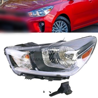 Headlight for 2018 2019 2020 Kia Rio Left Driver Side 92101-H9000 Halogen
