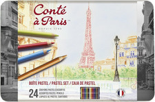 Pastel Pencils with 24 Assorted Colors