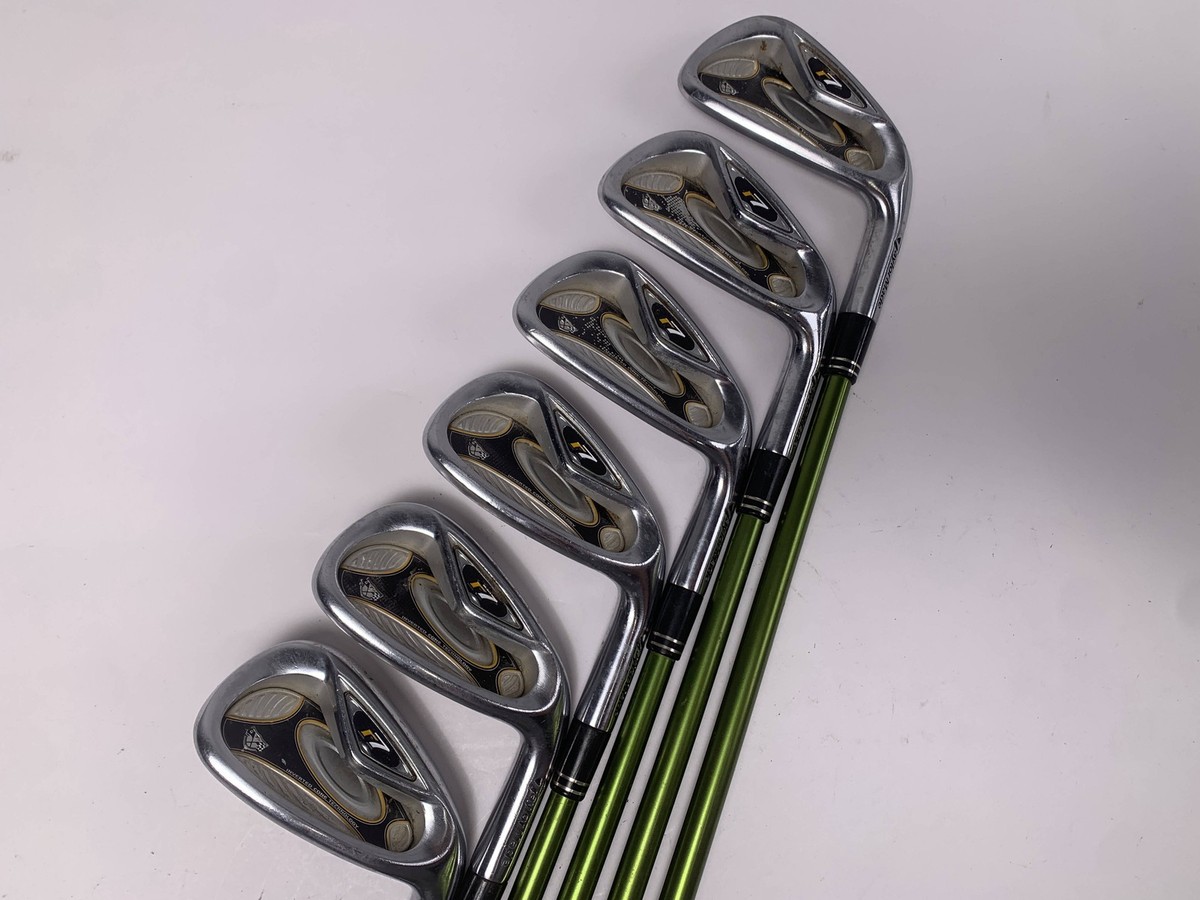TaylorMade R7 TP Iron Set 4-PW Aldila NV Green 65g Regular RH- No