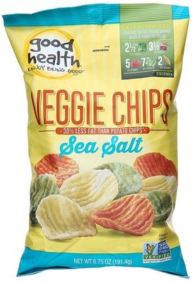 Good Health Veggie Chips Sea Salt, 6.75 Ounce