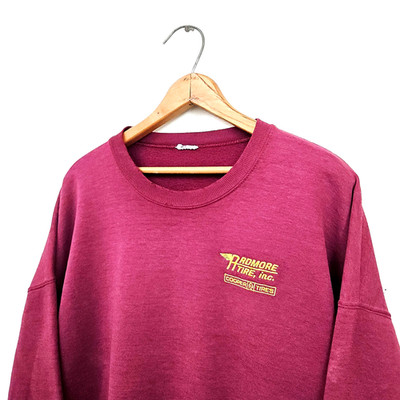 Vintage 80s 90s Ardmore Cooper Tires Sweatshirt Vtg Distressed Faded Work XXXL