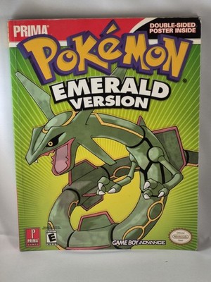 Pokémon Emerald - Guide Book Prima Official Strategy Guide (No Poster)