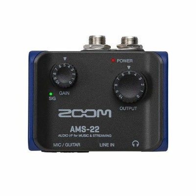 Zoom AMS-22 2x2 USB-C Audio Interface für Musik & Streaming