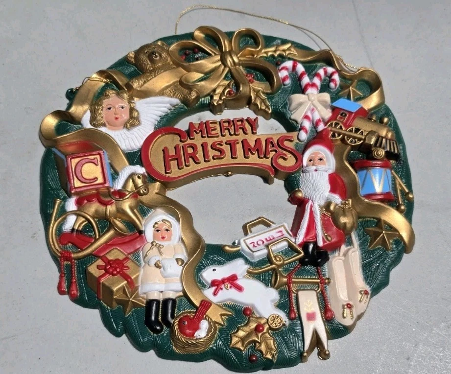 Christmas Wreaths 1960 Year Manufactured Collectible Wreaths