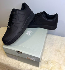 Nike Air Force 1 '07 Low Triple Black Sneakers Men CW2288-001