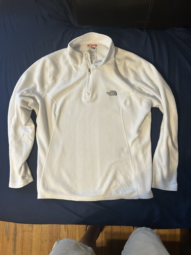 North Face white fleece Woman’s , size Large