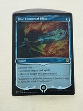 MTG FOIL Blue Elemental Blast Signature Spellbook: Jace Magic the Gathering