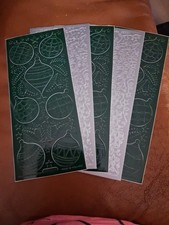 5X STICKERS SCRAPBOOKING NEW ST1405 CHRISTMAS
