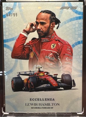 2025 Topps Formula 1 Eccellenza Lewis Hamilton Centurione 64/99
