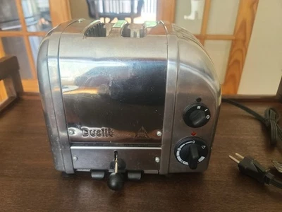 Dualit D2VMHA 2-Slice Toaster Stainless Steel - For Repair - Image 1 of 4