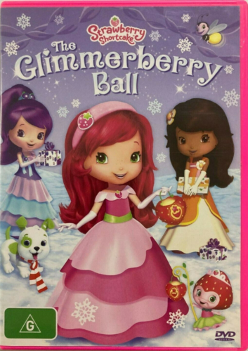 Strawberry Shortcake DVD The Glimmerberry Ball - Region 4 AU - Girls Kids Show - Afbeelding 1 van 7