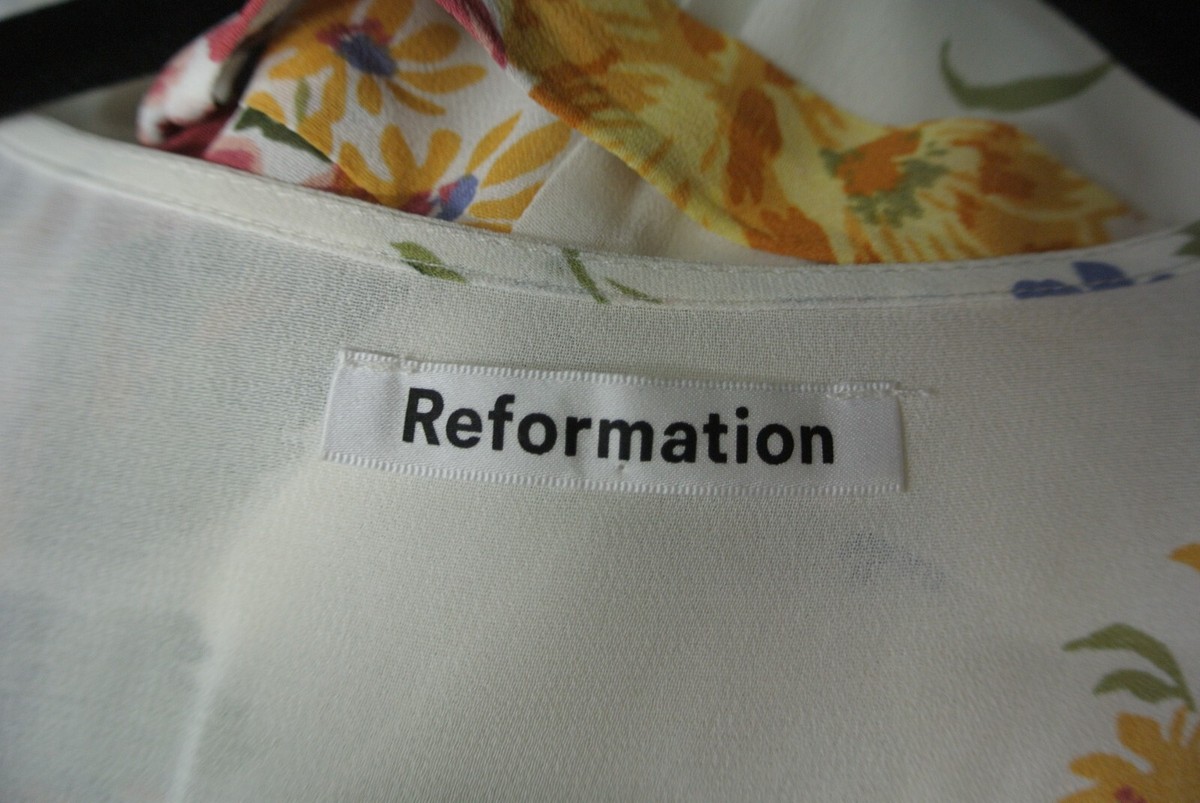 タグ付新品 Reformation Monica Dress US Sサイズ