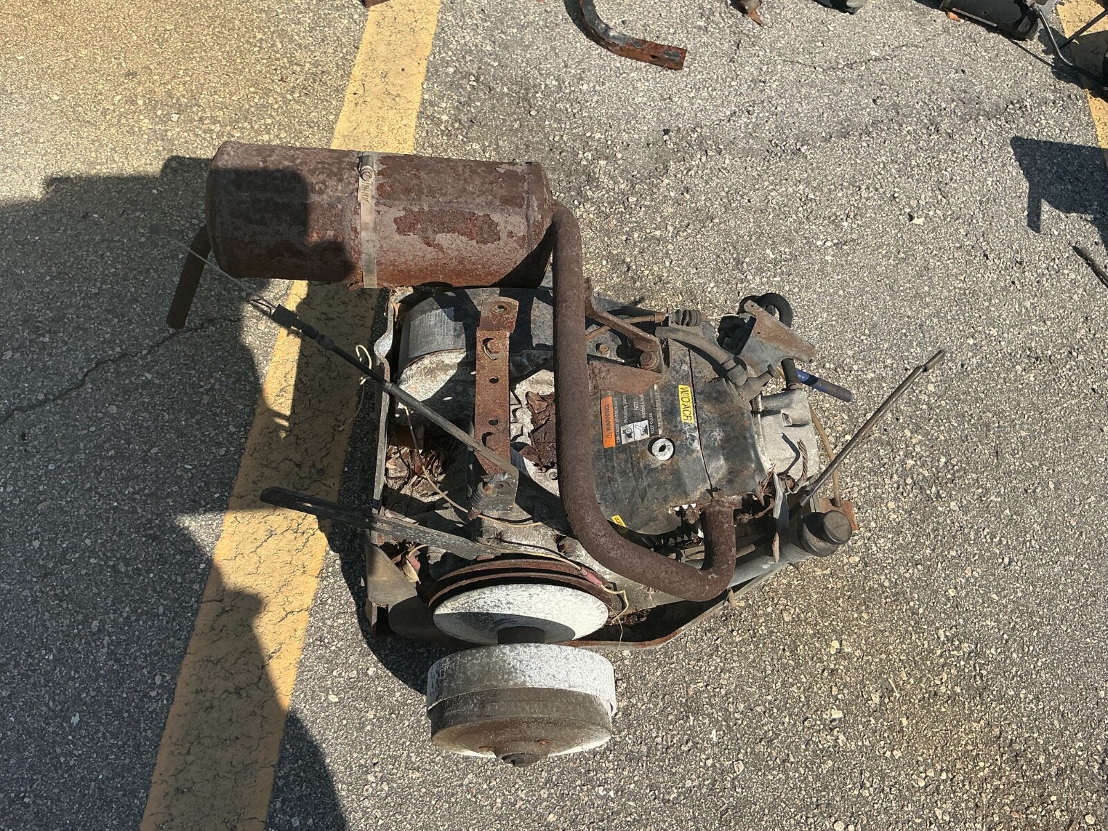 Club car fe350d Fe350 350 gas engine motor golf cart clutch muffler | eBay