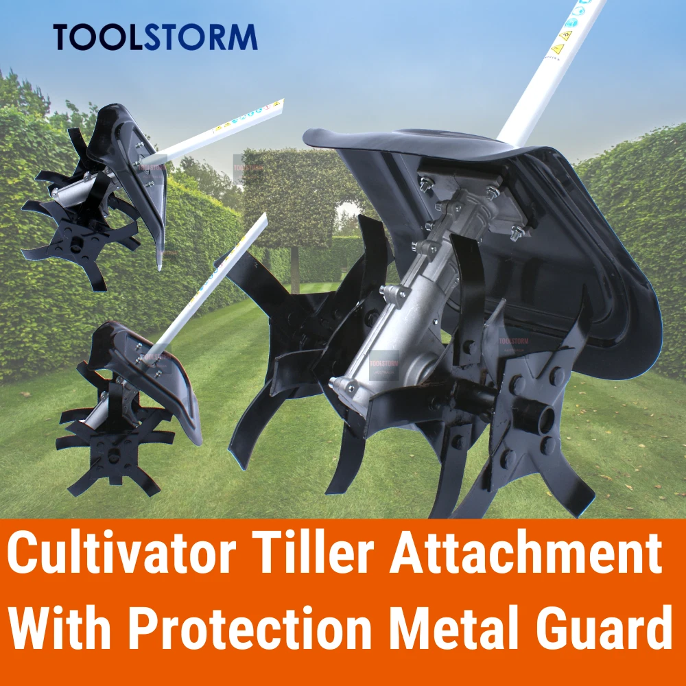 TILLER CULTIVATOR Attach Fit DeWALT 54V Split Boom DCMAS5713X1 XE