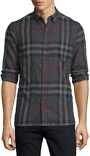 NWT $350 Burberry Brit Ecclestone Check Plaid...