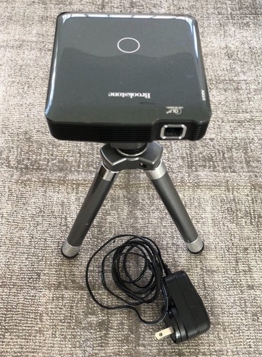 brookstone 801143 mobile pocket led projector
