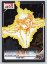 2023 Upper Deck Marvel Platinum - [Base] #199 High Series - Photon